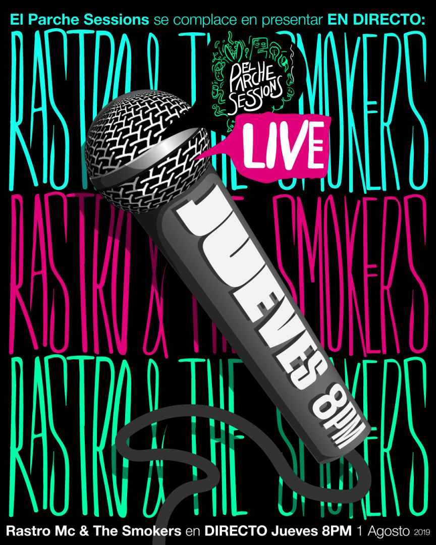 rastro-smokers-Live-Flyer